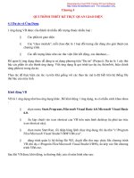 Chương 4: Quy trình thiết kế trực quan dao diện pdf
