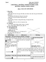 Giáo án hình 7 kì 1