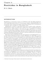 Pesticide Residues in Coastal Tropical Ecosystems: Distribution, fate and effects - Chapter 6 ppsx
