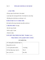 TỔNG KẾT CHƯƠNG II: ÂM THANH pps