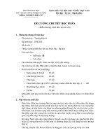 Đề cương môn học trường điện tử pptx