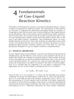 Ozone Reaction Kinetics for Water and Wastewater Systems - Chapter 4 ppt