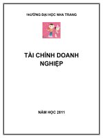 TRƯỜNG ĐẠI HỌC NHA TRANG doc