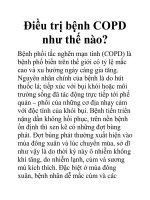 Điều trị bệnh COPD như thế nào? doc