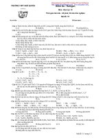 Kiêm tra hóa lớp 10 phần Halogen trường THPT Ngô Quyền doc