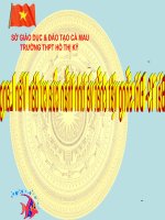 Bài giảng điện tử lịch sử: Kinh đô của Văn lang pptx