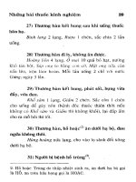 Những bài thuốc kinh nghiệm đơn giản của Hải Thượng Lãn Ông part 2 doc