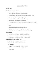 BÀI 19: GIẢM PHÂN pptx