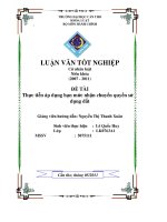 thực tiễn áp dụng hạn mức nhận chuyển quyền sử dụng đất