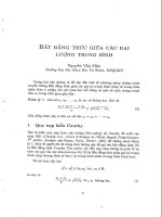 Bất đẳng thức giữa các đại lượng trung bình pot