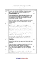 ĐÁP ÁN ĐỀ THI THỬ ĐẠI HỌC – CAO ĐẲNG Mã số: 0707LS01 môn lịch sử pdf