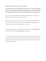 Hướng dẫn nâng cấp iOS 5 cho các thiết bị của Apple ppsx