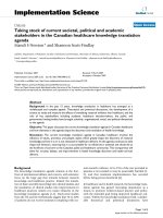 báo cáo khoa học: 