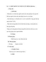 Bài 23. CHỌN GIỐNG VẬT NUÔI VÀ CÂY TRỒNG (tiếp theo) pptx