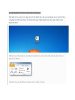 Cách tạo và sử dụng template trong Outlook 2010 pdf