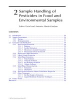 Analysis of Pesticides in Food and Environmental Samples - Chapter 2 pdf