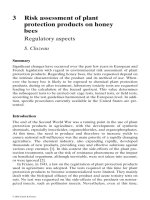 Honey Bees: Estimating the Environmental Impact of Chemicals - Chapter 3 pps