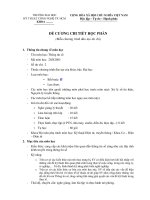 Đề cương môn học thông tin số pot