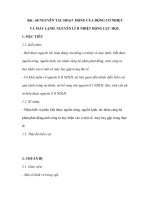 Bài : 60 NGUYÊN TẮC HOẠT ĐỘNG CỦA ĐỘNG CƠ NHIỆT VÀ MÁY LẠNH ppt