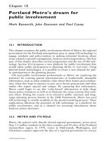 Community Participation and Geographic Information Systems - Chapter 10 pptx