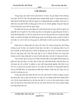 khảo sát các phần hành kế toán của công ty cổ phần thương mại công nghệ dos