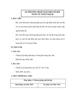 24. PHƯƠNG PHÁP GIẢI MỘT SỐ BÀI TOÁN VỀ TOÀN MẠCH ppsx