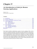 High Performance Computing in Remote Sensing - Chapter 9 pps