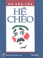 Hề chèo part 1 docx