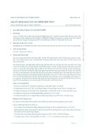 công ty cổ phần vật tư hậu giang thuyết minh báo cáo tài chính hợp nhất cho năm tài chính kết thúc ngày 31 tháng 12 năm 2011