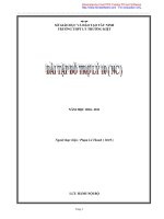 Bài tập bổ trợ lý lớp 10 ppsx