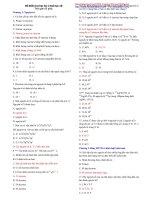 Đề kiểm tra học kỳ 1 hoá học 10 Chương I: Nguyên tử 1 pps