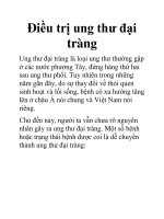 Ðiều trị ung thư đại tràng pps