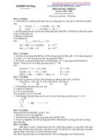 Đề thi chọn học sinh giỏi lơp 11 năm 2003-2004 Hải Phòng ppsx