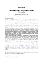 Dynamic and Mobile GIS: Investigating Changes in Space and Time - Chapter 3 doc