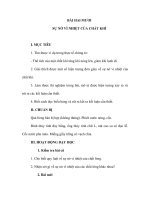 BÀI HAI MƯƠI SỰ NỞ VÌ NHIỆT CỦA CHẤT KHÍ doc