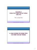 Chương 2: Phân tích thiết kế hệ thống văn thư docx