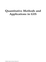 Quantitative Methods and Applications in GIS - Chapter 1 ppt