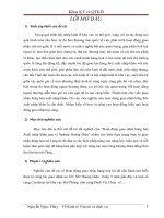 tìm hiểu thực tế công tác giao nhận hàng hóa  tại xn xd hoàng diệu