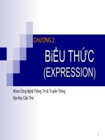 Bài giảng điện tử môn tin học: Biểu thức pps