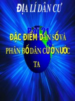 Giáo án điện tử môn địa lý: Đặc điểm DS và PBDC pot