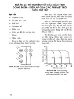 Tự thiết kế, lắp ráp 49 mạch điện thông minh – chuyên về năng lượng mặt trời part 6 pptx