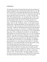 tác động của giá dầu mỏ tăng tới hoạt động thương mại và đầu tư tại việt nam