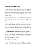 Chọn đầm khi chân cong docx