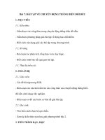 Bài 7: BÀI TẬP VỀ CHUYỂN ĐỘNG THẲNG BIẾN ĐỔI ĐỀU docx