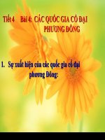 Bài giảng điện tử lịch sử: quá trình phát triển các quốc gia cổ đại doc