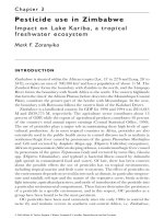 Pesticide Residues in Coastal Tropical Ecosystems: Distribution, fate and effects - Chapter 3 pps