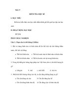 Tiết 17 KIỂM TRA HỌC KÌ pdf