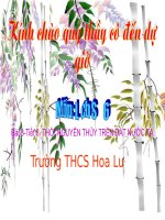 Bài giảng điện tử môn lịch sử: Buổi đầu lịch sử doc