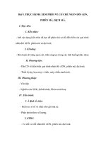 Bài 9. THỰC HÀNH: XEM PHIM VỀ CƠ CHẾ NHÂN ĐÔI ADN, PHIÊN MÃ, DỊCH MÃ. pps