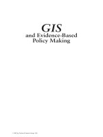 GIS and Evidence-Based Policy Making - Chapter 1 ppsx